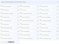 Anshu Breakers And Cold Drink Shop menu 2
