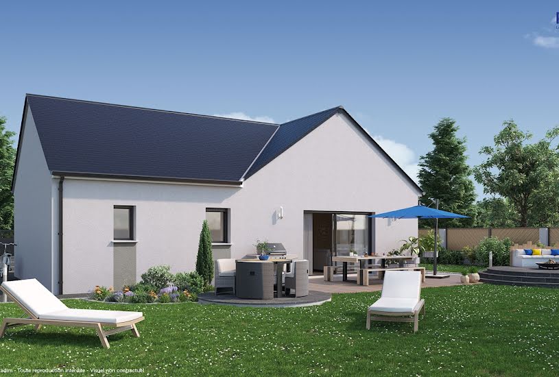  Vente Terrain + Maison - Terrain : 420m² - Maison : 74m² à Vigneux-de-Bretagne (44360) 