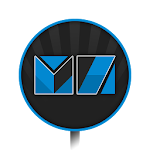 Cover Image of Herunterladen Material Faded CM13 - Blue 3.1 APK