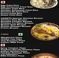 Vasista Kitchen menu 2