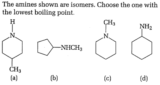 Physical properties of amines