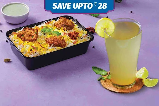 Non Veg Mini Biryani + Beverage Meal