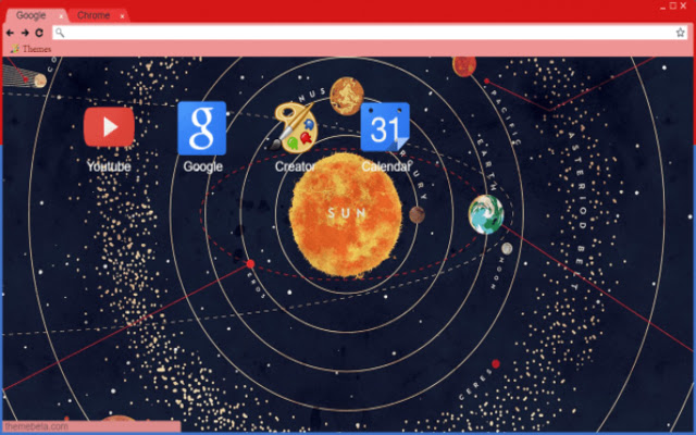 the solar system chrome extension
