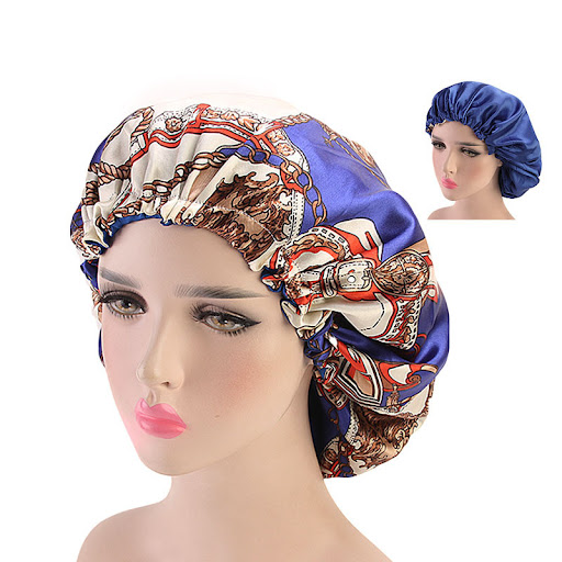 Title 8, Extra Large Double Satin Lace Night Hat