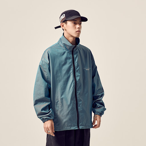 Title 4, Spring stand collar reflective mens jacket for...
