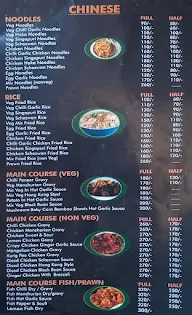 Indian & Chinese Corner menu 1