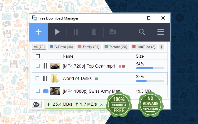 free download manager freeware