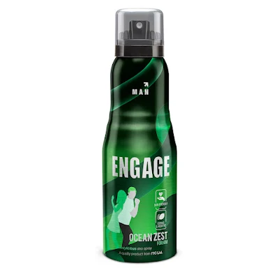 Engage Ocean Zest Deodorant For Men - 150 ml