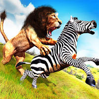 Jungle Lion Simulator Lion Attack Animal Games