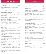 Asia Central menu 1