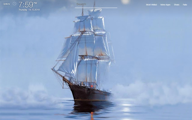 Fantasy Ship Wallpapers FullHD New Tab