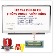 Màn Hình Laptop 15.6 Led Mỏng Slim 40 Chân - 40 Pin Thay Thế Cho Laptop Hp Dell Sony Samsung Acer Asus