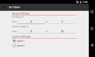 Oil Mix Calc Screenshot