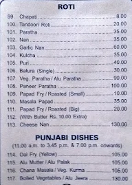 Shobha menu 3