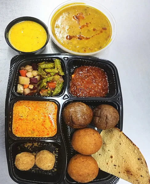 Rajasthani Dal Bati Churma (Serves 2)