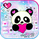 Galaxy Heart Panda Keyboard Theme Download on Windows