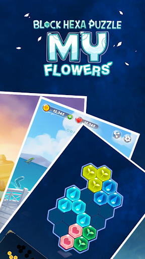 Block Hexa Puzzle My Flower
