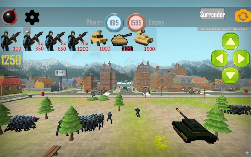 Zombie: RTS Strategy World War Screen 1