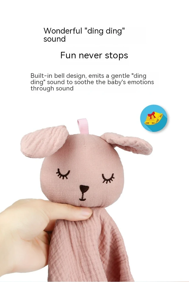 Baby Coax Newborn Gauze Appeasing Towel, the sleep artifact designed to soothe and help your baby fall asleep peacefully
