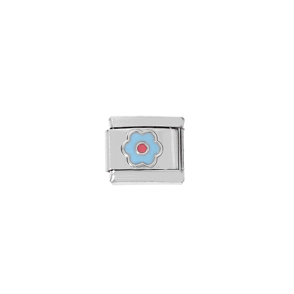 Módulo DIY Pulseira Italiana Aço Inoxidável Crie sua joia personalizável Design modular fácil de usar Resistente e elegante Para você
