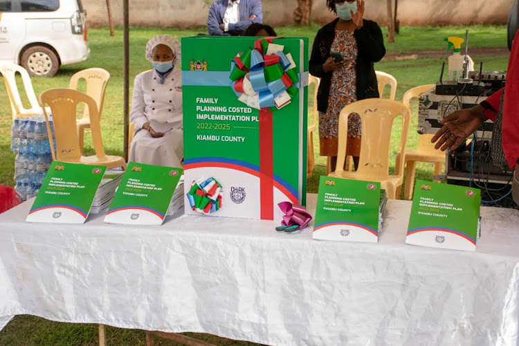 Family Planning Casted Implementation Plan 2022-2025 for Kiambu county.