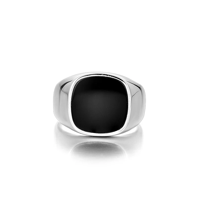 Bague en argent sterling pour homme, pour l'index, bague de queue tendance et durable, idéale pour un cadeau ou un usage quotidien.
