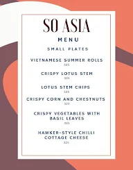 So Asia menu 5