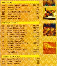 Saleem Mughlai Foods menu 2