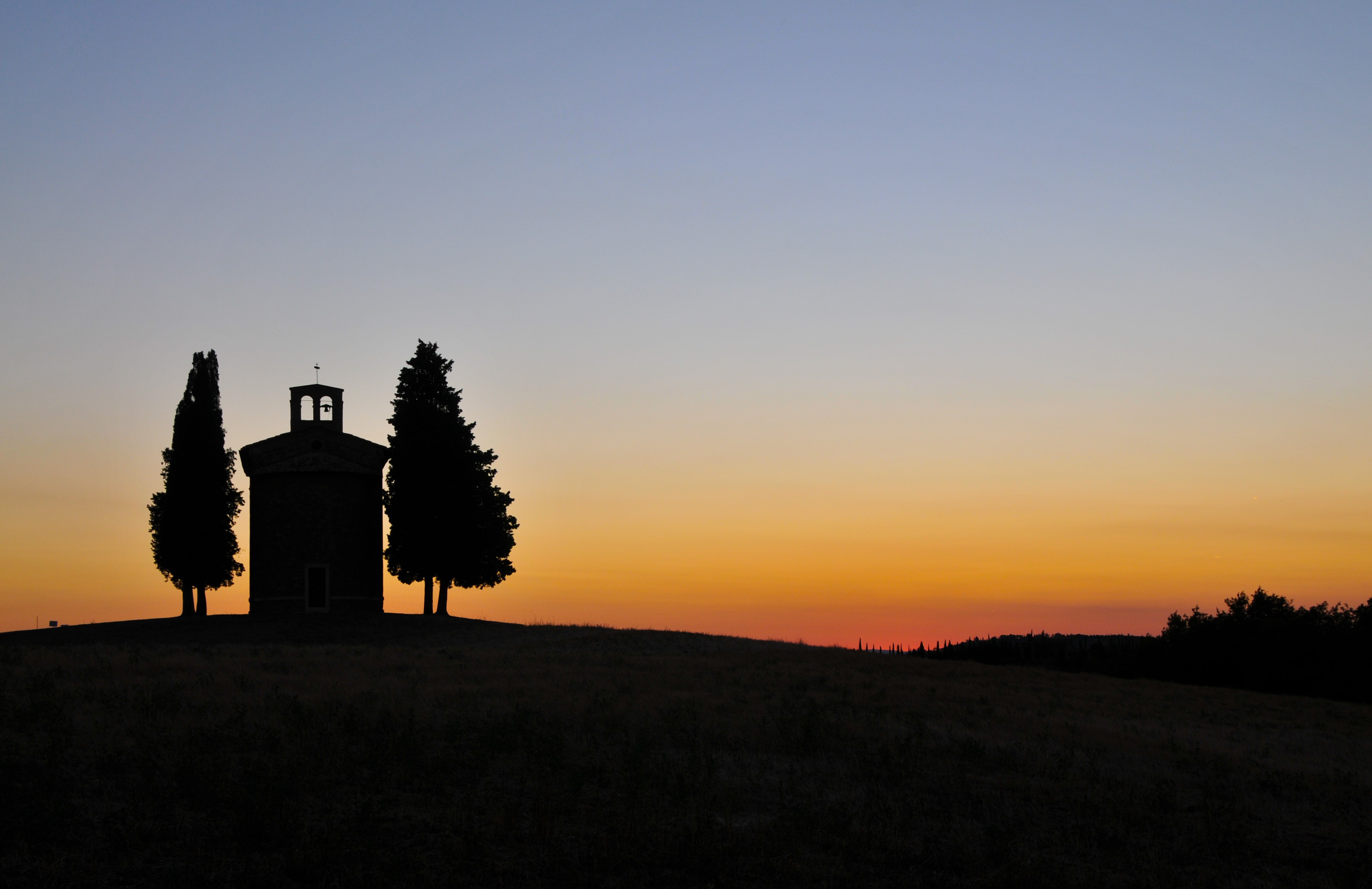 Val d'Orcia - Vitaleta al tramonto di stefanoconsoli3