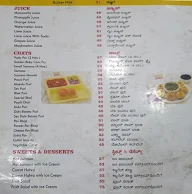 Vasudev Adiga's, 4th Block menu 4