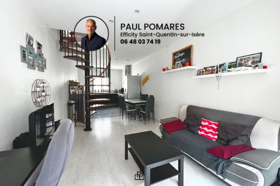 Vente appartement 2 pièces 61 m² à La riviere (38210), 129 000 €