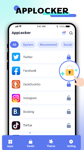 Screenshot App Lock: Lock App,Fingerprint