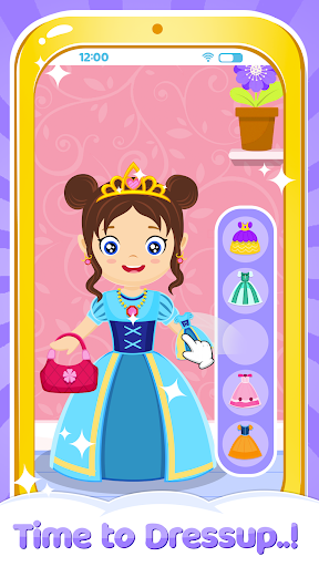 Screenshot princess phone game