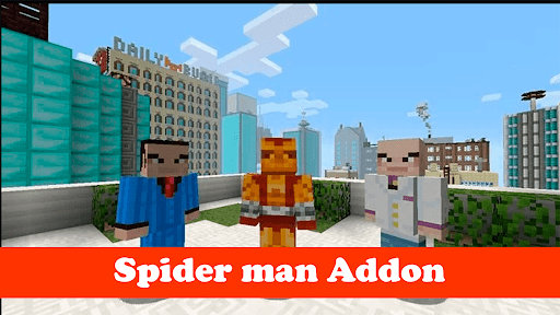 Screenshot Spiderman Minecraft Games Mod