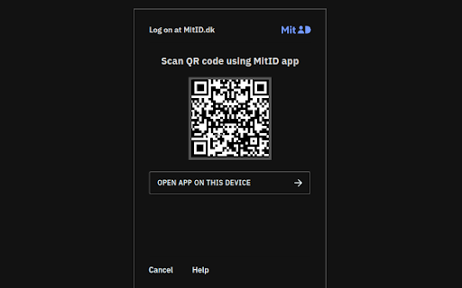 Add support for MITID in chrome dark mode