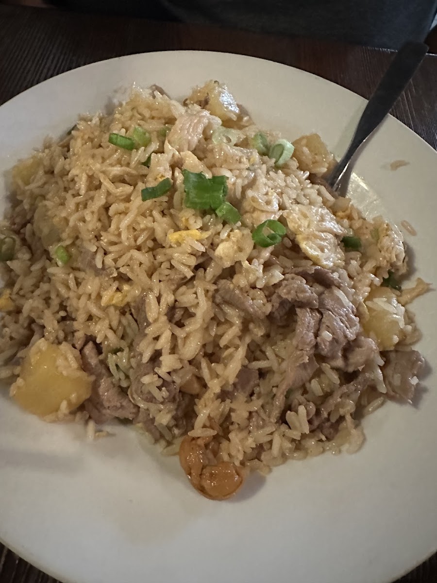 Pineapple fried rice