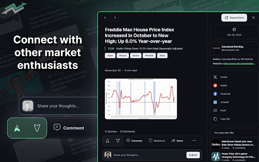 Tickrr.io | One-Click Stock Market News