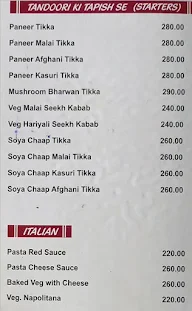 Dashmesh Restaurant Pure Veg menu 7