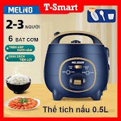 Nồi Cơm Điện Mini Meiling Md - Dc1826 1.8L Đa Năng, Nấu Cơm, Nấu Cháo, Hầm Xương, Luộc Rau Củ Quả Tiện Lợi