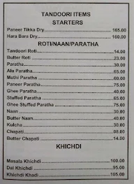 Hotel Gokul menu 7