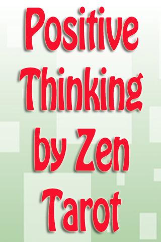 Zen Tarot - Positive Thinking