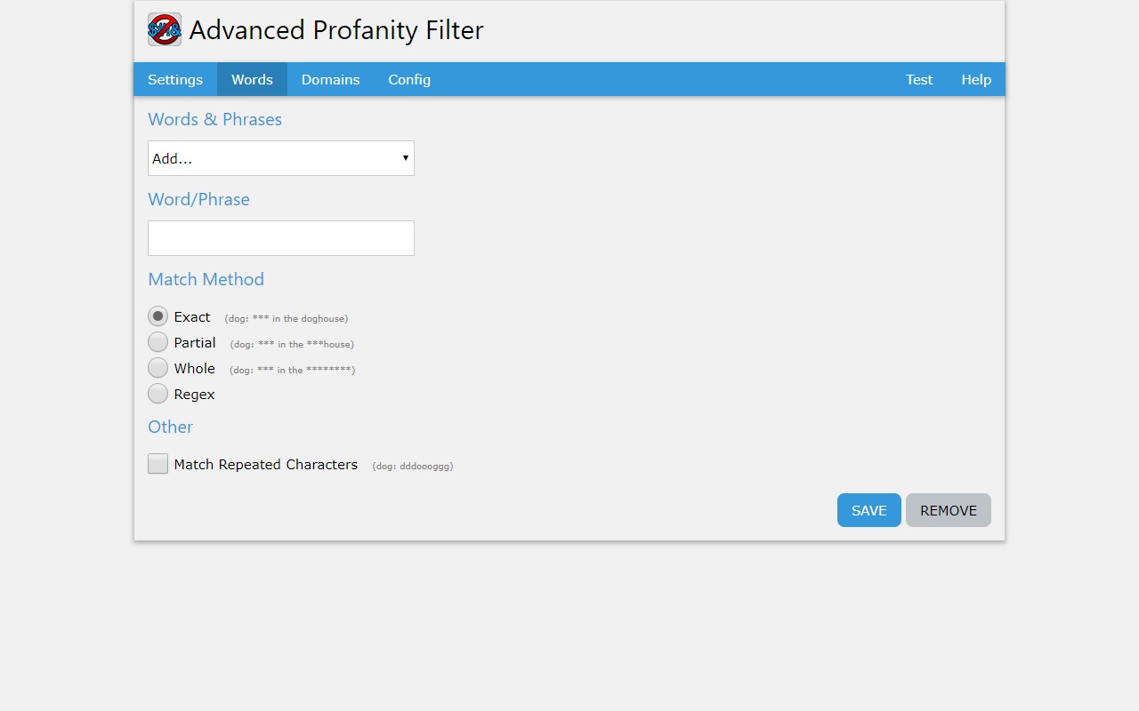 Advanced Profanity Filter Preview image 2