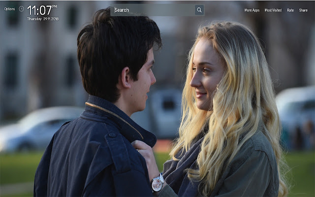 Time Freak Wallpapers NewTab Theme