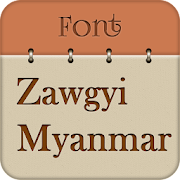 تحميل   Zawgyi Myanmar Fonts Free APK 