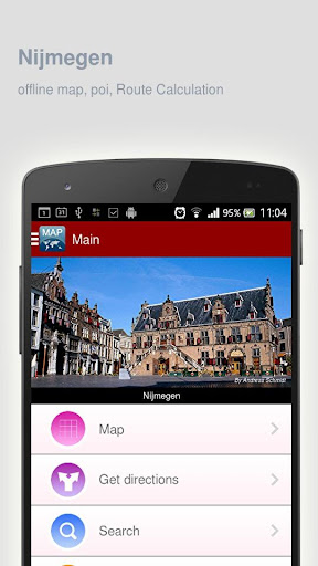 Nijmegen Map offline