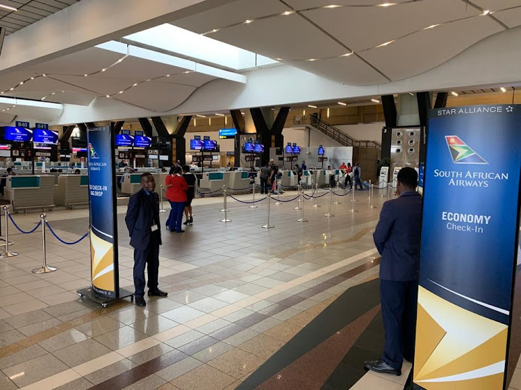 The cancelled flights include ten international flights on the Johannesburg and Munich route as well 28 domestic flights.