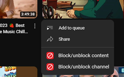 YTBlock - Block any content from YouTube™