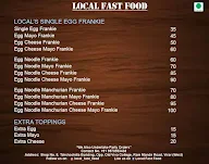 Local Fast Food menu 8