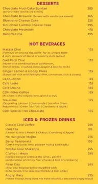 Cafe Delhi Heights menu 2