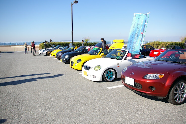 ロードスターの神栖オフ会・千葉フォルニア・袖ヶ浦海浜公園・オープンカーミーティングに関するカスタム事例の投稿画像10枚目
